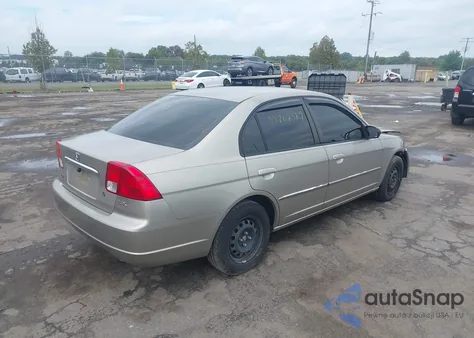 2003 Honda Civic Lx из США, поврежденный, VIN 2HGES16523H558541